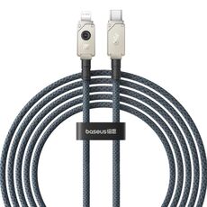 Baseus Unbreakable Series 20W Type-C a 8 pin Cavo dati di ricarica rapida, lunghezza: 2 m (bianco)