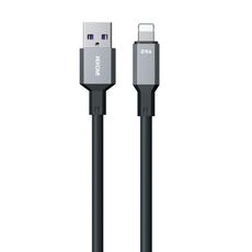 Cavo dati in silicone WK WDC-17 da USB a 8 pin da 2,4 A, lunghezza: 1,2 m (nero)