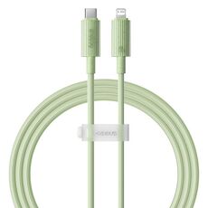 Cavo dati di ricarica rapida Baseus USB-C / Type-C a 8 pin 20 W, lunghezza cavo: 1 m (verde)