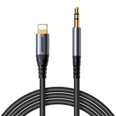 JOYROOM SY-A06 Cavo adattatore audio AUX serie Transsion da 8 pin a 3,5 mm, lunghezza: 1,2 m (nero)
