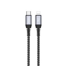 Cavo dati TOTU CB-5-PD da 27 W USB-C/Type-C a 8 pin, lunghezza: 1 m (grigio)