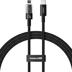 Baseus CB000093 Cavo dati di ricarica rapida serie CD PD20W da USB-C/Type-C a 8 pin, lunghezza: 1 m (nero)