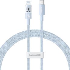 Baseus CB000093 Cavo dati di ricarica rapida USB-C/Type-C a 8 pin serie CD PD20W, lunghezza: 2 m (blu)