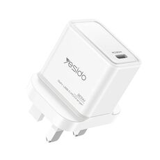 Caricatore GaN tipo C a doppia porta Yesido YC79 PD20W, presa UK