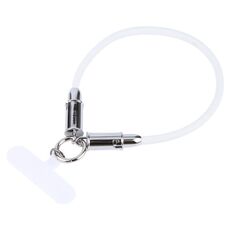 Cavo dati USB-C/Tipo-C a 8 pin Cordino corto anti-smarrimento per telefono, lunghezza: 30 cm (treccia grigia)