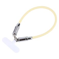 Cavo dati USB-C / Type-C a 8 pin Cordino corto anti-smarrimento del telefono, lunghezza: 30 cm (treccia gialla)