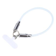 Cavo dati USB-C/Tipo-C a 8 pin, cordino anti-smarrimento corto, lunghezza: 30 cm (treccia blu)