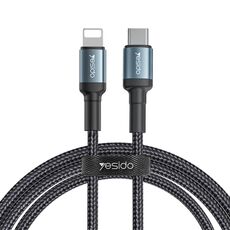Cavo di ricarica Yesido CA76 da 20 W USB-C / Type-C a 8 pin, lunghezza: 1,2 m