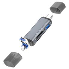 Adattatore per trasferimento dati U-Disk ADS-306 Lettore di schede SD TF con presa USB / 8 pin / tipo C