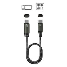 T28 Tipo-C/USB-C A Tipo-C/USB-C Live OTG Cavo per scheda audio Ricarica per telefono cellulare Cavo dati per registrazione audio