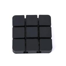 Clip per cavo da tavolo Supporto per cavo di ricarica USB da parete Organizzatore Avvolgicavo (nero)