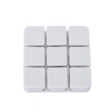 Clip per cavo da scrivania, parete, supporto per cavo di ricarica USB, organizzatore, avvolgicavo (grigio)