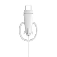 Protezione linea dati per protezione avvolgicavo per caricabatterie USB di tipo C per iPhone, specifiche: fascia singola bianca