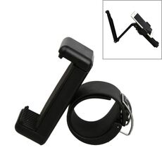 Supporto per clip per telefono cellulare per monopiede per selfie GoPro e SJCAM e Xiaoyi, diametro della porta per clip di scavo: 2,6 cm-3 cm