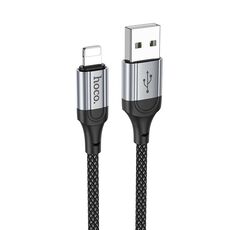 hoco X102 USB a 8 pin Fresh 2.4A Cavo dati di ricarica, lunghezza: 1 m (nero)
