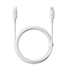 Cavo di ricarica rapida Baseus Silky Series 1m 20W USB-C/Type-C a 8 pin (bianco)
