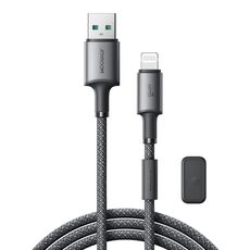 Cavo dati di ricarica rapida JOYROOM S-A50 3A 480Mbps, cavo USB-A a 8 pin, lunghezza: 1,2 m (grigio scuro)