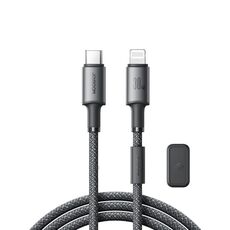 Cavo dati di ricarica rapida JOYROOM S-A50 3A 480Mbps, cavo da tipo C a 8 pin, lunghezza: 1,2 m (grigio scuro)