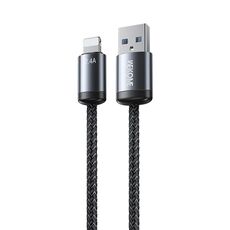Cavo dati di ricarica rapida WK WDC-32i Raython Gen2 1m 2.4A USB a 8 pin (nero)
