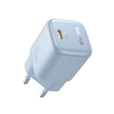Baseus PicoGo 45W GaN Caricabatterie rapido di tipo C, spina UE (blu)