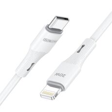 Cavo di ricarica rapida DUZZONA A10 PD20W 480Mbps da tipo C a 8 pin, lunghezza: 1 m (bianco)
