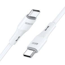 Cavo di ricarica rapida DUZZONA A11 PD65W 480Mbps da tipo C a tipo C, lunghezza: 1 m (bianco)