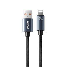 Cavo dati di ricarica rapida WK WDC-63i da 12 W USB a 8 pin, lunghezza: 1,2 m (nero)