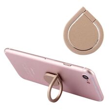 Supporto universale per telefono ad anello con rotazione a 360 gradi, Supporto universale per telefono ad anello con rotazione di 360 gradi con gocce d'acqua (oro)