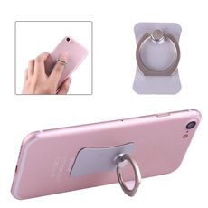 Supporto universale per telefono con anello di rotazione a 360 gradi, Supporto universale per telefono con anello di rotazione di 360 gradi (argento)
