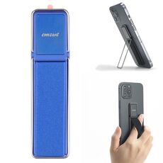 CMZWT CPS-030 Pieghevole regolabile Pieghevole porta cellulare supporto con impugnatura (blu)