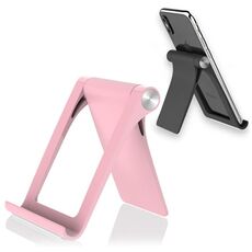 ZM-7 Supporto da tavolo universale per telefono cellulare / tablet con struttura rotante a 360 gradi (rosa)