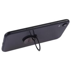 CPS-019 Supporto ad anello universale super sottile per telefono con funzione magnetica (nero)