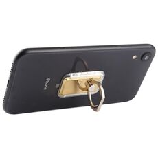 CPS-013 Supporto per telefono con supporto magnetico rimovibile a 360 gradi, supporto per ricarica wireless (oro)