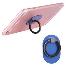 Piastra metallica adesiva universale per telefono Supporto per anello con impugnatura a rotazione di 360 gradi, Per iPhone, iPad, Samsung, altri smartphone e tablet (blu)