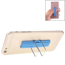 Supporto universale mini pieghevole con impugnatura per le dita, Supporto universale mini pieghevole con impugnatura per dita (blu)