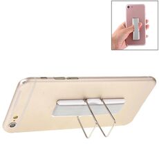 Supporto universale mini pieghevole con impugnatura per le dita, Supporto universale mini pieghevole con impugnatura per dita (argento)