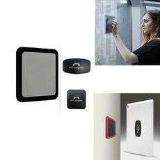 ADSORTIVO MAGNAD MALED MONTAGGIO ADSORPITORE UNIVERSALE ADESSATORE PELANO MOBILE PELAIO MOBILE (Nero A)