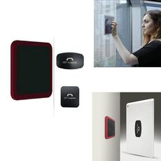 ADSORTIVO MAGNAD MALED MONTAGGIO ADSORPITORE UNIVERSAL ADESSATORE MOBILE TELEFONO MOBILE (ROSSO B)