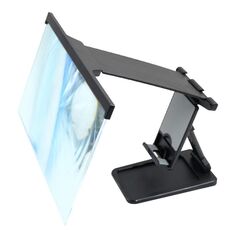 L20 12 pollici anti-blu amplificatore dello schermo del telefono cellulare portatile pieghevole supporto per cellulare diviso