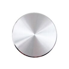 Set magnetico della patch magnetico della lega di alluminio della lega di struttura del cd di 10 PCS per il supporto del telefono dell'automobile, con il foglio di cotone dell'alcool e la pellicola protettiva (argento)