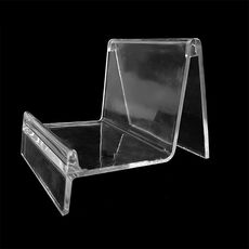 10 PCS Assessuale Portafoglio trasparente Portafoglio Plastica Plastic Phone Sky Stand Supporto del supporto del supporto del supporto, Specifica: No. 3 1 strato