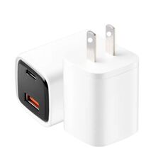 CYKE K02 30W PD+QC3.0 Caricabatterie rapido con display digitale per telefono cellulare, spina: US (bianco)
