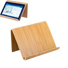 Supporto da tavolo pigro per tablet in bambù per telefono cellulare