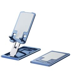 Supporto desktop del telefono sottile R-JUST HZ16 (MAR PEAK BLUE)