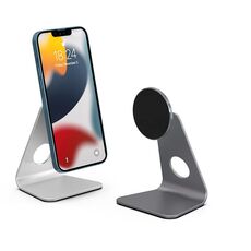 Supporto magnetico per desktop rotondo R-JUST SJ19 (grigio)
