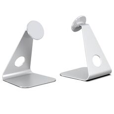 Supporto desktop con tavoletta magnetica a forma di L a forma di L a forma di L (argento)