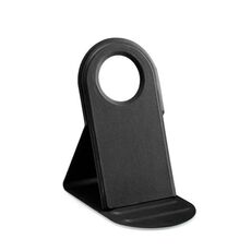 Staffa magnetica 2 in 1 Verticale PU per caricatore wireless Magsafe (nero)