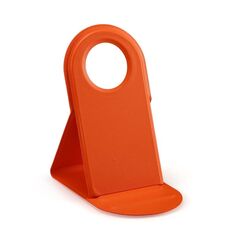 Staffa magnetica 2 in 1 verticale PU per caricatore wireless Magsafe (rosso)