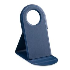 Staffa magnetica 2 in 1 Verticale PU per caricatore wireless Magsafe (blu)