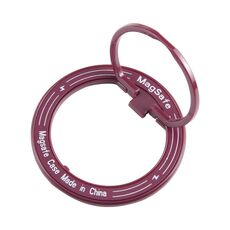 Supporto ad anello per telefono MagSafe (rosso vino)